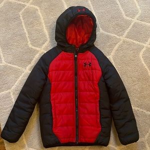 Under armour jacket boys size 6